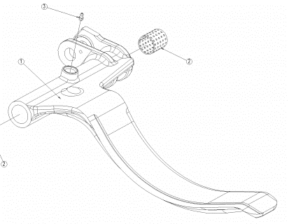 ЗАДНИЙ СУЧКОРЕЗНЫЙ НОЖ В СБОРЕ