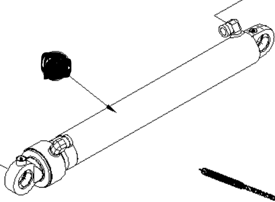 ГИДРОЦИЛИНДР ПРОТАСКИВ. ВАЛЬЦОВ